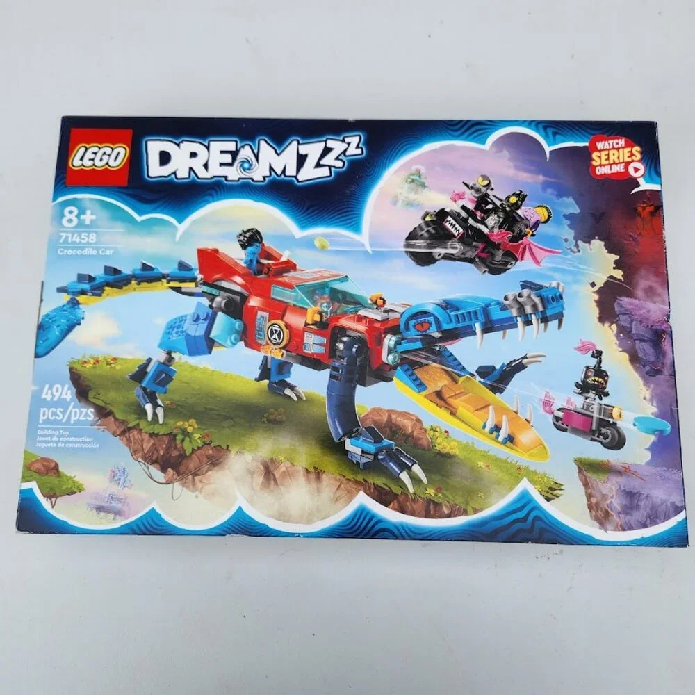 NEW LEGO DREAMZzz Crocodile Off-Road Car Truck Boat 71458 Minifigures 494 Pieces - Picture 16 of 16